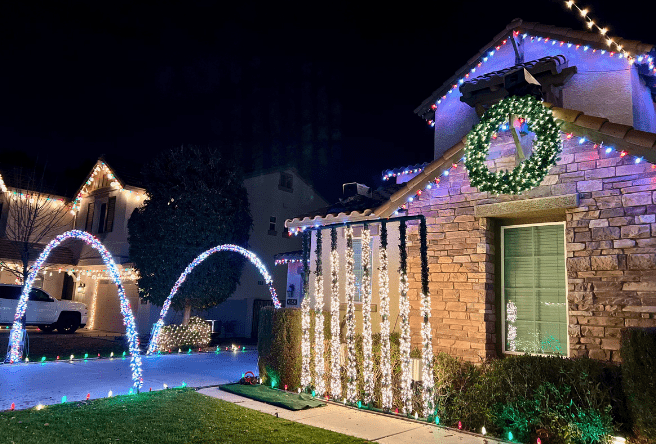 Christmas Lights in Gilbert AZ
